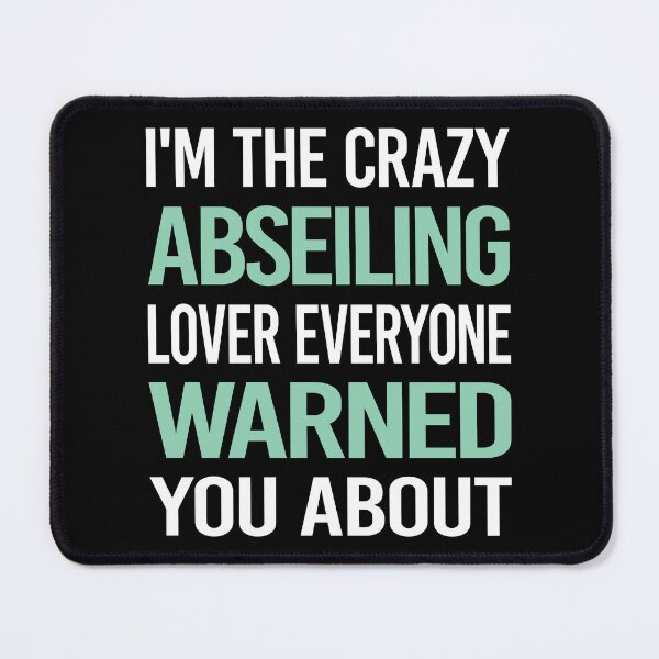 Item preview, Crazy Lover Abseiling Abseil designed and sold by BimBamFrank.