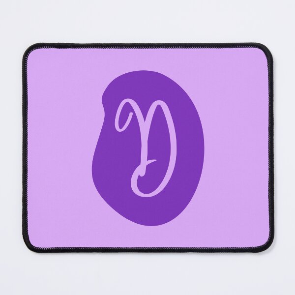 Item preview, D letter in a purple bubble designed and sold by Cloofur.