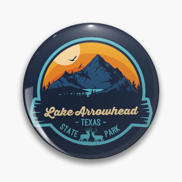 Artikelvorschau, Lake Arrowhead State Park Texas Urlaub TX Souvenir Abzeichen entworfen und verkauft von mountainfad.