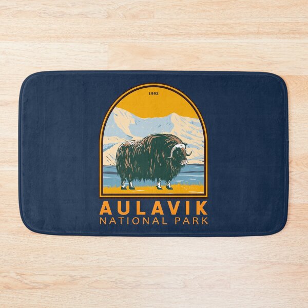 Item preview, Aulavik National Park Canada Muskox Emblem designed and sold by KrisSidDesigns.