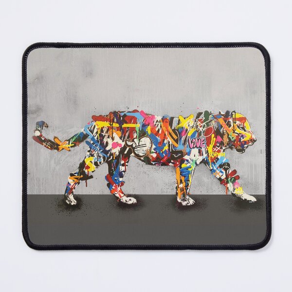 Item preview, Graffiti Tiger - Colorful Urban Pop Art designed and sold by Teecha.