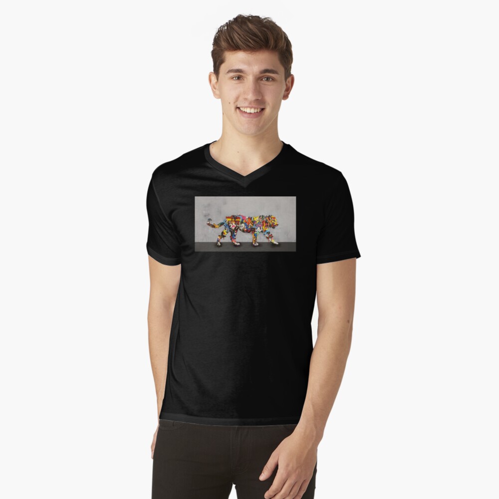 Item preview, V-Neck T-Shirt designed and sold by Teecha.