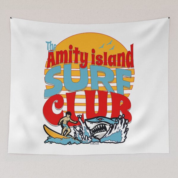 Item preview, Amity Island surf club designed and sold by Mick-J-art.