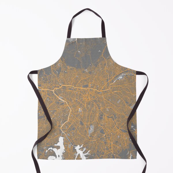 Item preview, Sao Paulo City Map of Brazil - Bauhaus designed and sold by deMAP.