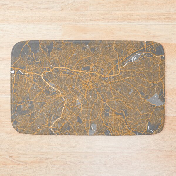 Item preview, Sao Paulo City Map of Brazil - Bauhaus designed and sold by deMAP.