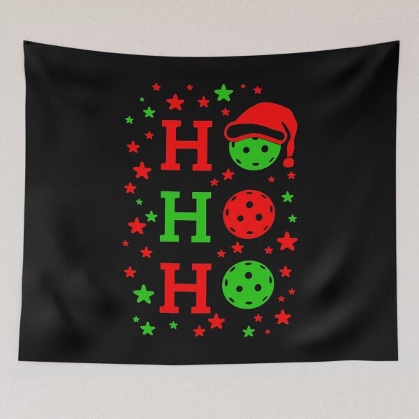Item preview, Ho Ho Ho Christmas Pickleball  -Trendy Fun Pickleball  designed and sold by WisdomInspired.