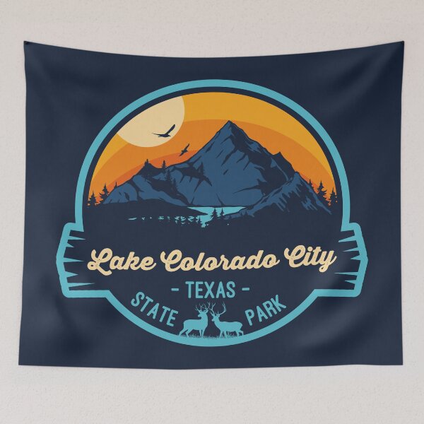 Item preview, Lake Colorado City State Park Texas Vacation TX Souvenir Badge designed and sold by mountainfad.
