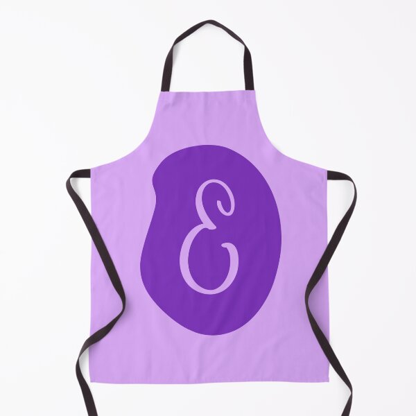 Item preview, E letter in a purple bubble designed and sold by Cloofur.