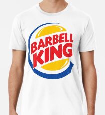 Barbell König Männer Premium T-Shirts
