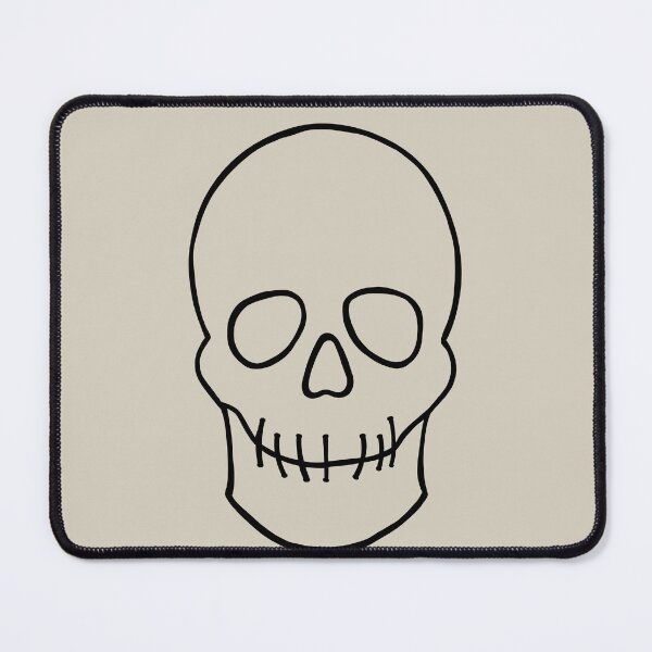Item preview, Simply Spooky Collection - Skull - Bone White and Bat Black  designed and sold by LAEC-Shop.