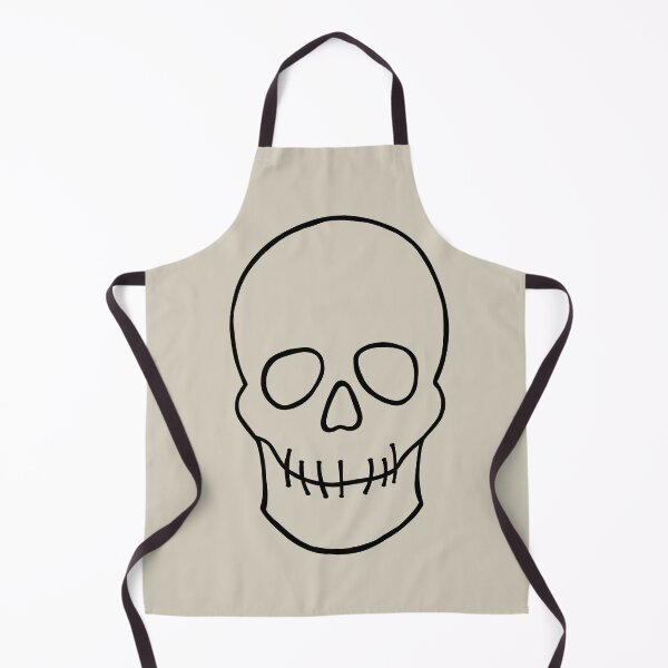 Item preview, Simply Spooky Collection - Skull - Bone White and Bat Black designed and sold by LAEC-Shop.