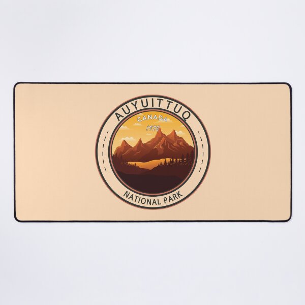 Item preview, Auyuittuq National Park Canada Badge designed and sold by KrisSidDesigns.