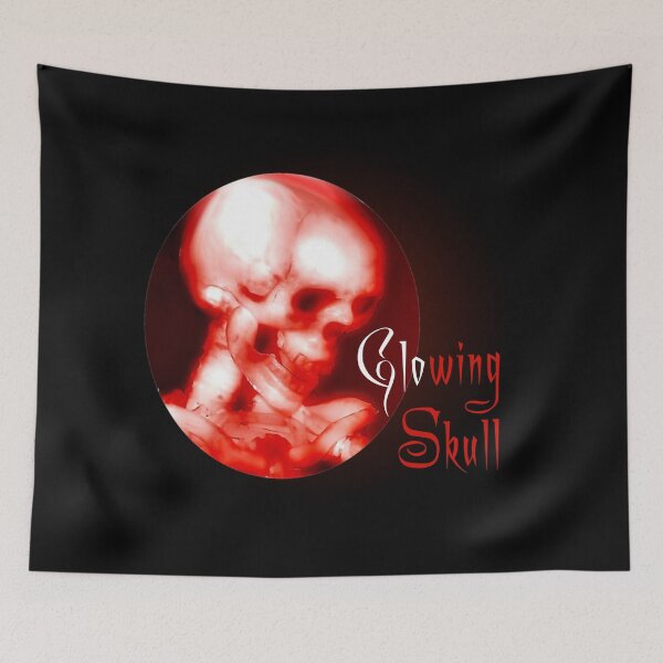 Item preview, Red Glowing Skull designed and sold by BBrightman.