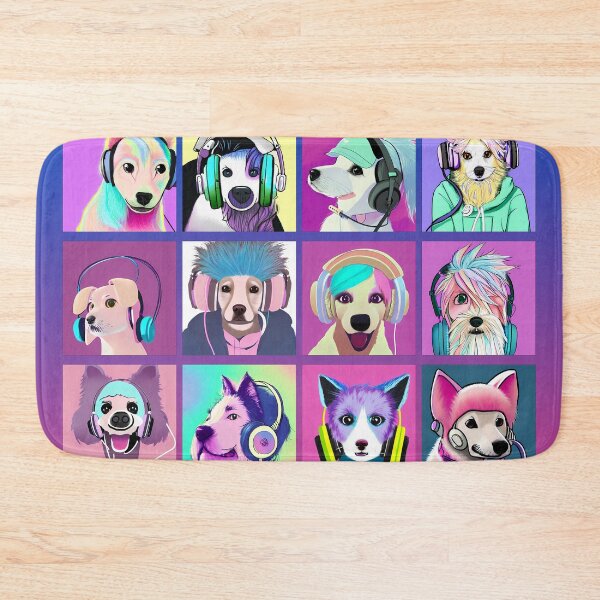 Aperçu de l'œuvre Centre d'appel, streamer, chiens vlogger créée et vendue par AISHOPPE.