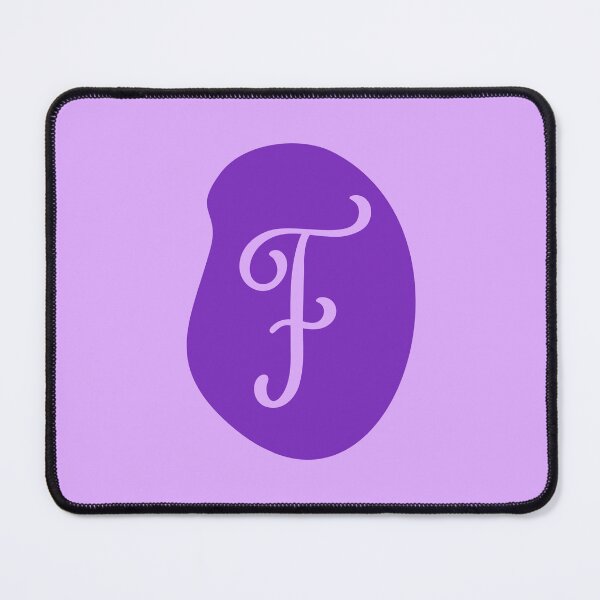 Item preview, F letter in a purple bubble designed and sold by Cloofur.