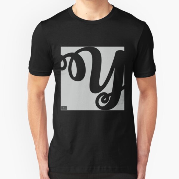 Camiseta Letra A Elegante Monograma Inicial De Caligrafia Cursiva