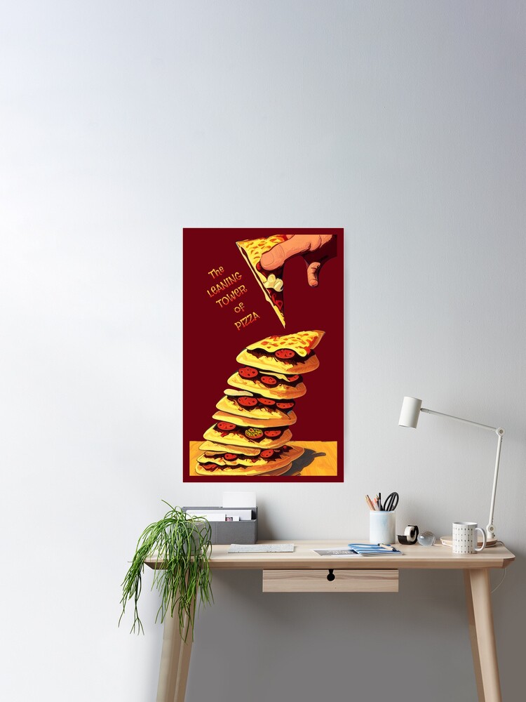 The Leaning Tower of Pizza by XanderDWulfe -- Fur Affinity [dot] net