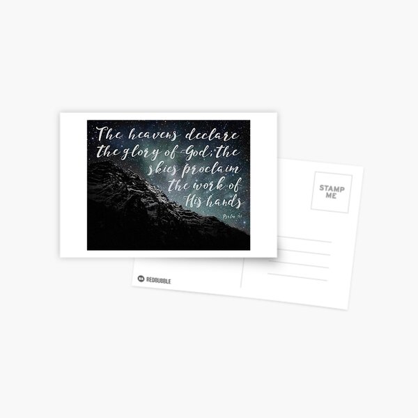 Heavens Declare {Stamp}