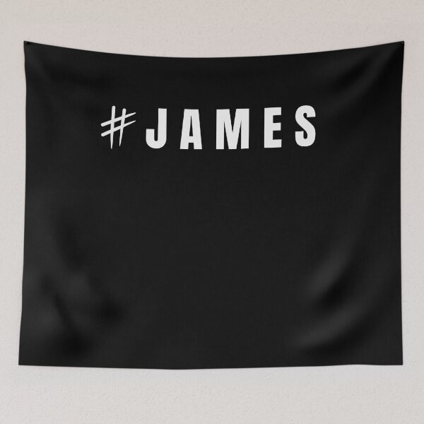Item preview, Hello My Name Is JAMES Funny Name Tag Custome Halloween  designed and sold by JoshBulky.