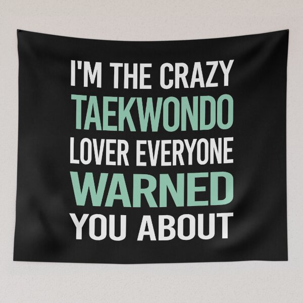 Item preview, Crazy Lover Taekwondo Tae Kwon Do Taekwon-Do designed and sold by BimBamFrank.