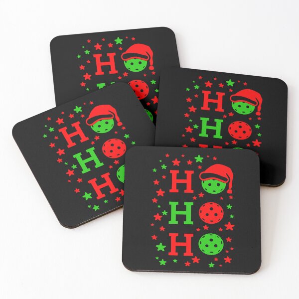 Item preview, Ho Ho Ho Christmas Pickleball  -Trendy Fun Pickleball  designed and sold by WisdomInspired.