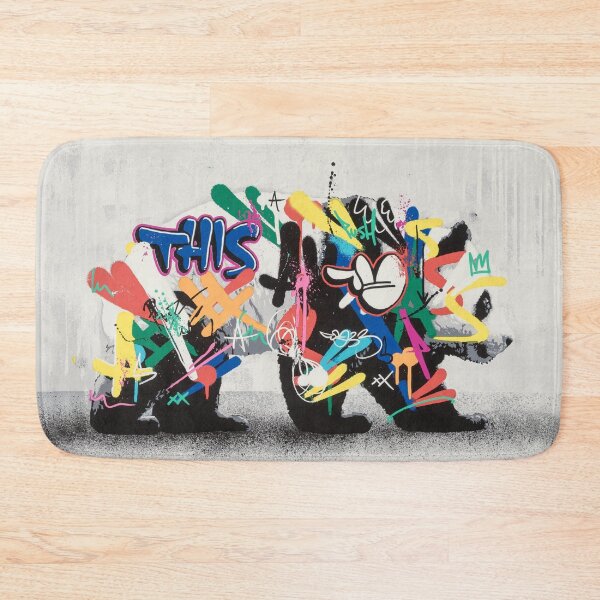 Item preview, Street Art Panda - Banksy designed and sold by Teecha.