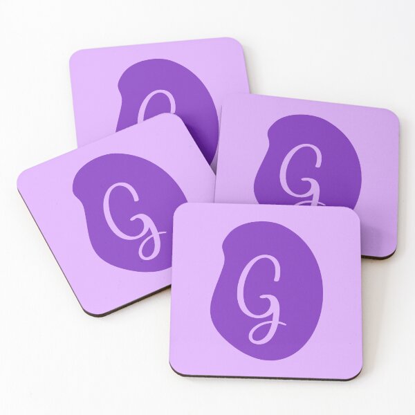 Item preview, G letter in a purple bubble designed and sold by Cloofur.