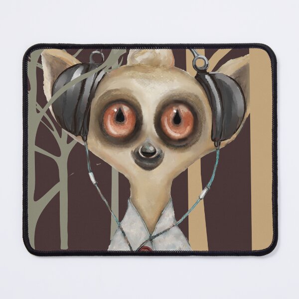 Item preview, retro lemur designed and sold by Sducci.