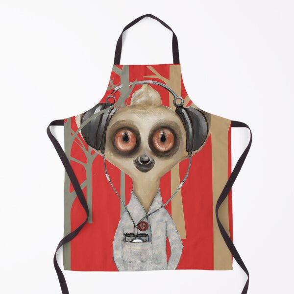 Item preview, retro lemur designed and sold by Sducci.
