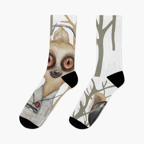 Item preview, retro lemur designed and sold by Sducci.
