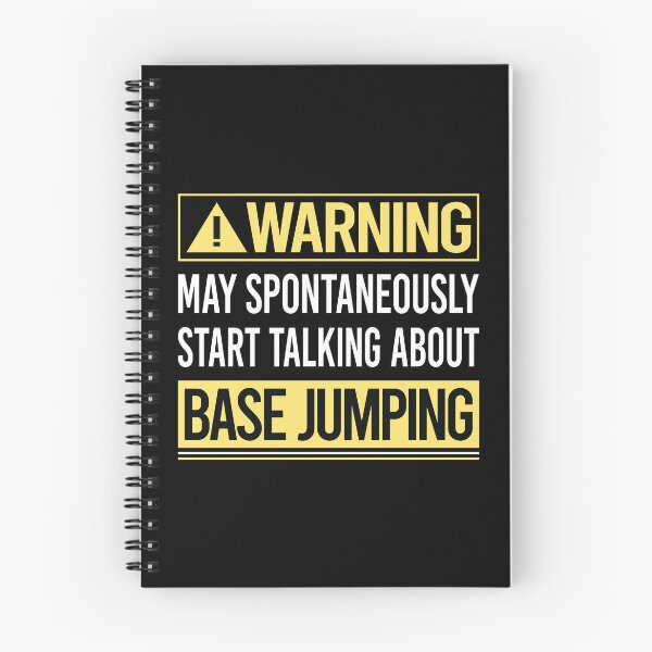 Artikelvorschau, Warnung vor Basejumping entworfen und verkauft von WrightTrouble.