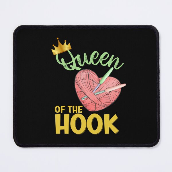 Item preview, Queen of the hook designed and sold by EvergreenWhimsy.
