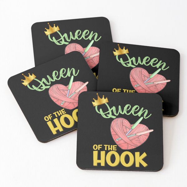 Item preview, Queen of the hook designed and sold by EvergreenWhimsy.