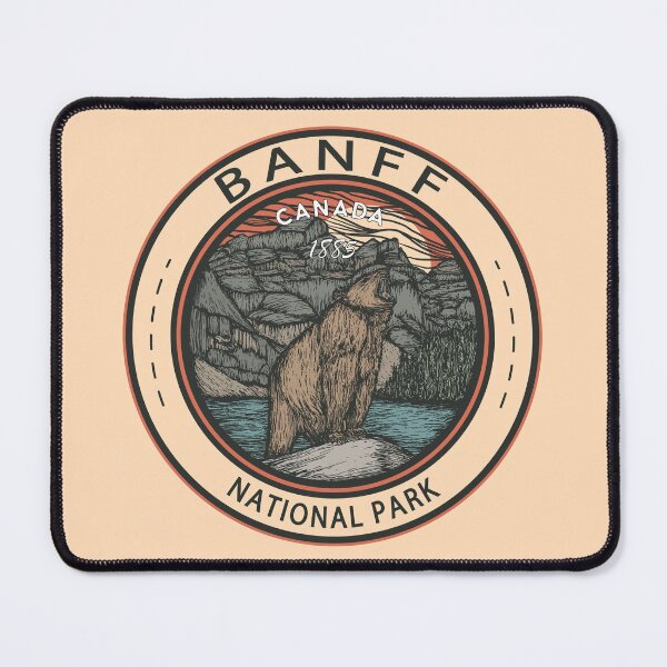 Item preview, Banff National Park Canada Badge designed and sold by KrisSidDesigns.
