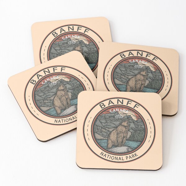 Item preview, Banff National Park Canada Badge designed and sold by KrisSidDesigns.