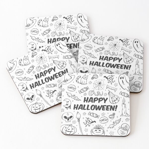 Item preview, Happy Halloween seamless pattern designed and sold by ketkidesign.