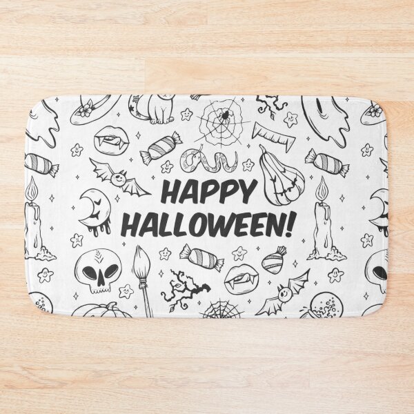 Item preview, Happy Halloween seamless pattern designed and sold by ketkidesign.