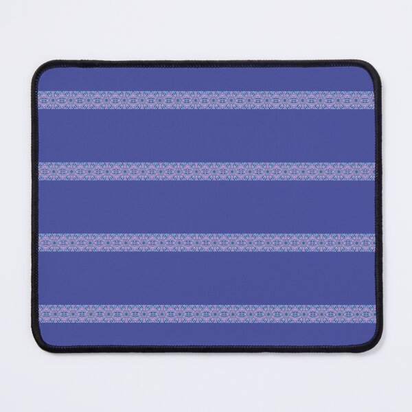 Item preview, Stripes Pattern Boho Vibes Abstract Lines on a Dark Blue Background designed and sold by Beachy.