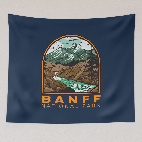 Item preview, Banff National Park Canada Emblem designed and sold by KrisSidDesigns.
