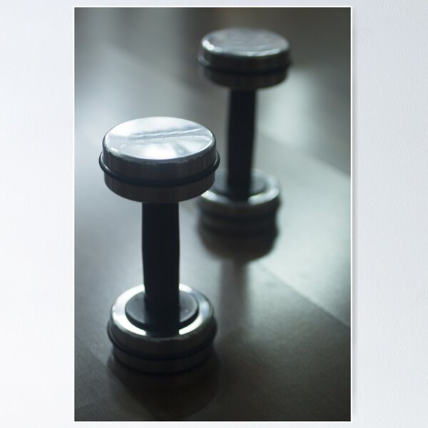 Item preview, Dumbbell gym metal weights in gym health club designed and sold by edwardolive.