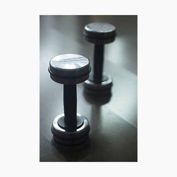 Item preview, Dumbbell gym metal weights in gym health club designed and sold by edwardolive.