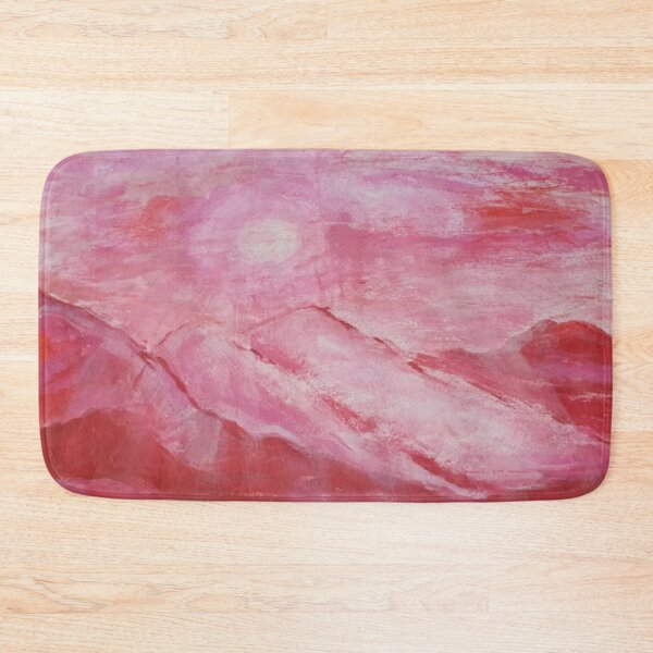Item preview, Otherworldly red mountain landscape design designed and sold by WorldOfWendyArt.