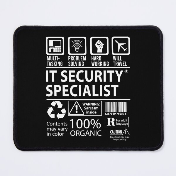 Item preview, It Security Specialist T Shirt - Multitasking Job Gift Item Tee designed and sold by alishabvrstella.