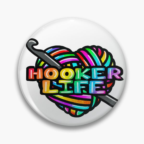 Item preview, Hooker Life white designed and sold by AuDHDesigns AUS .