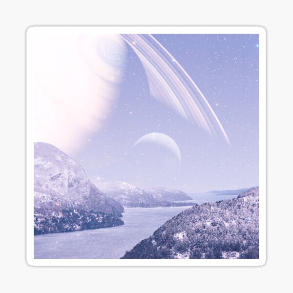 Surreal Sky Sticker