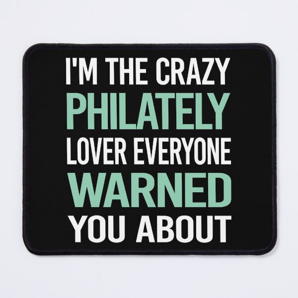 Item preview, Crazy Lover Philately Postage Stamp Stamps designed and sold by BimBamFrank.