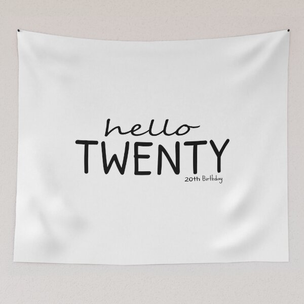 Item preview, funny 20th birthday quote designed and sold by itsRIS-store.