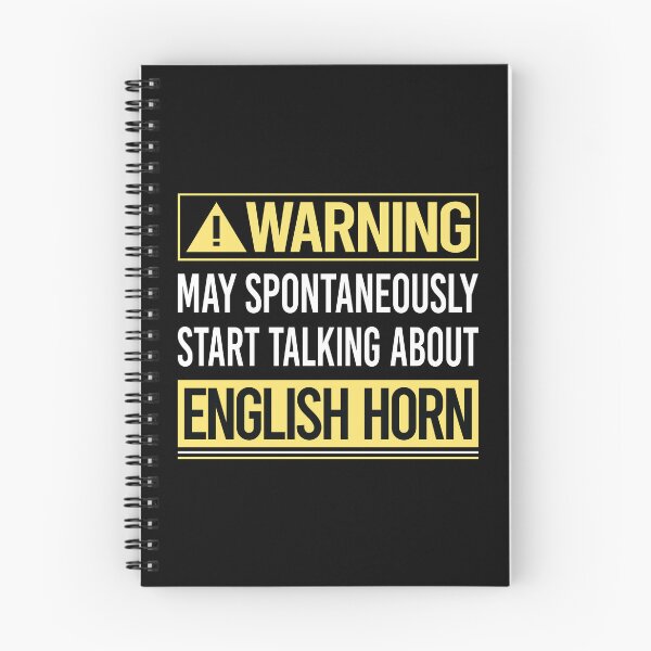 Item preview, Warning About English Horn Cor Anglais designed and sold by WrightTrouble.