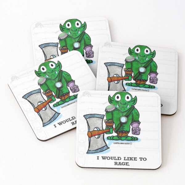 Item preview, Dungeons and Dragons Barbarian Rage Design designed and sold by OddTalesStudios.