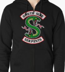 serpents Zipped Hoodie